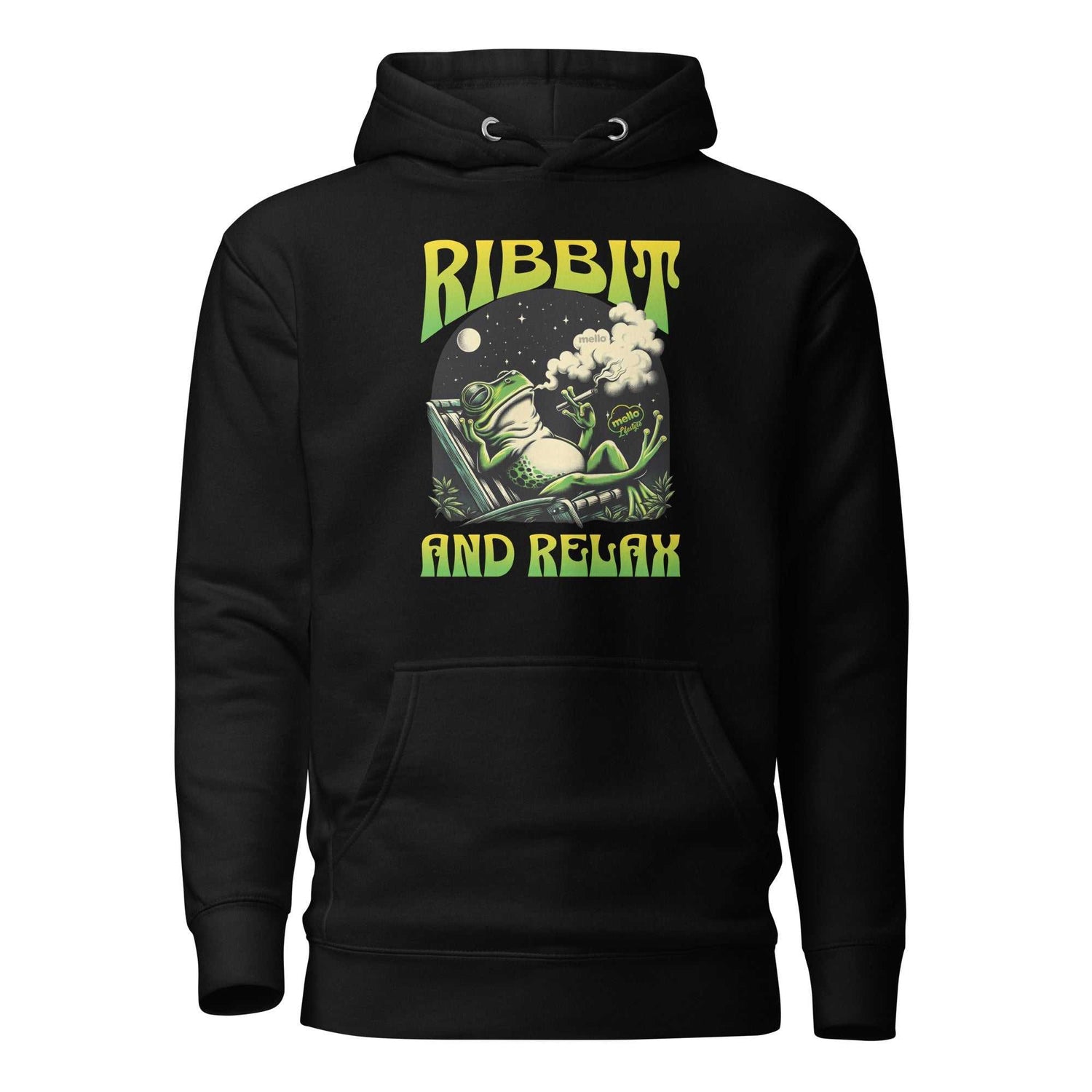 Stoner Hoodie – Ribbit & Relax Frog Hoodie